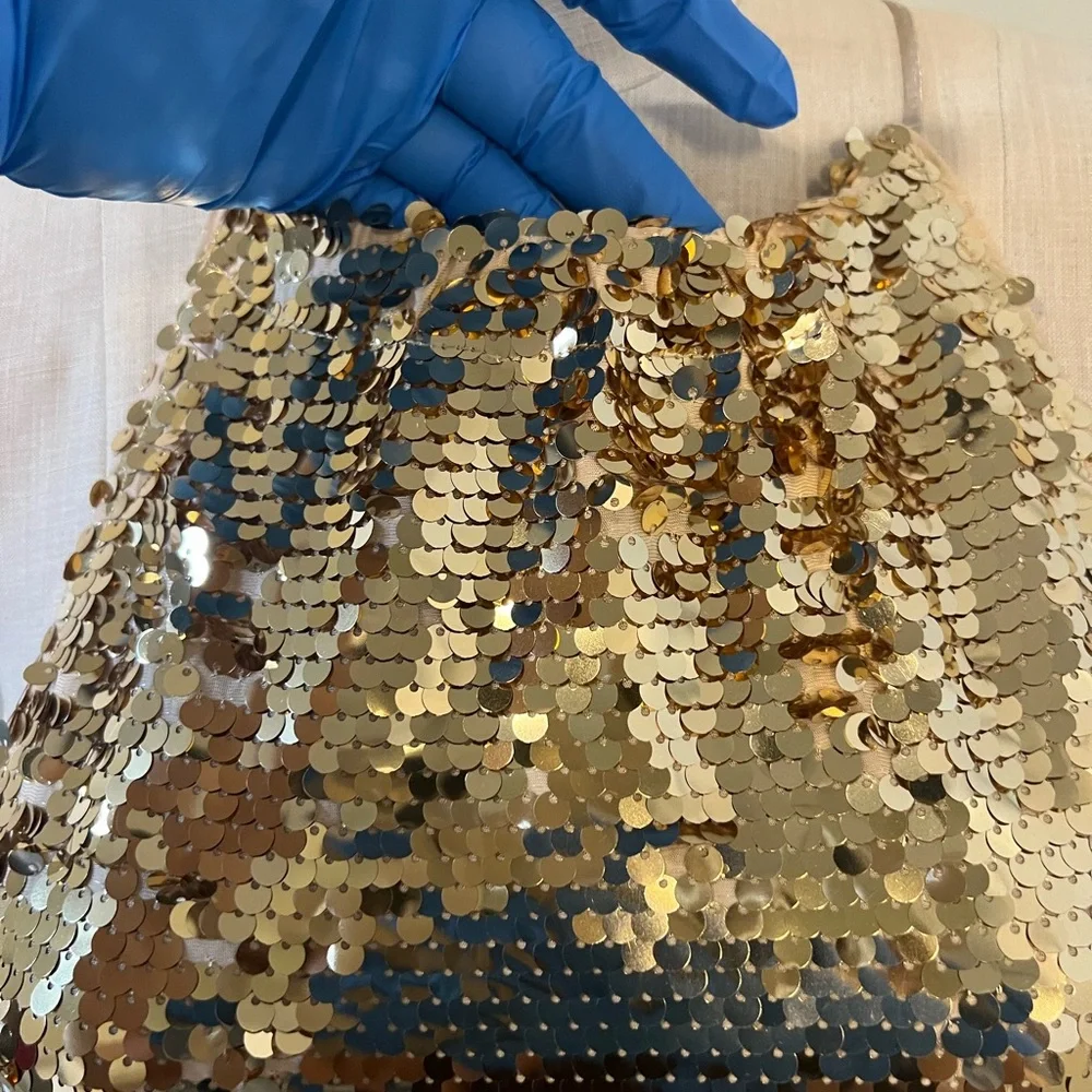 ANDREW CHARLES GOLD SEQUINS - Picture 4 of 11